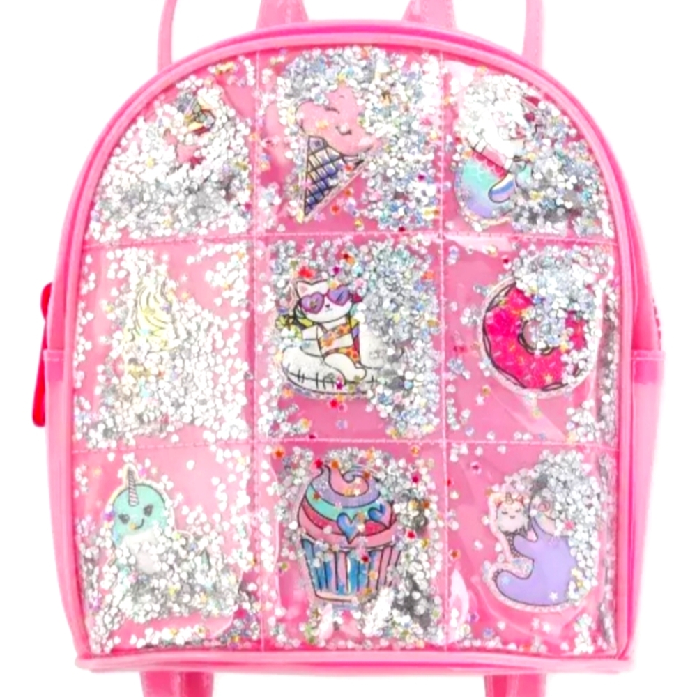 Adorable unicorn mini confetti backpack